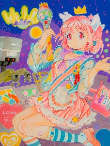 SPACE GIRL CANDY GALAXY